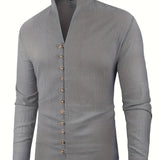 Varel | Camicia leggera in cotone a maniche lunghe