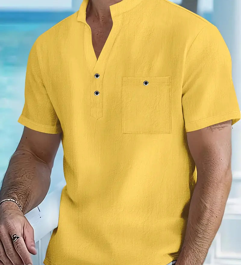 Varel | Camicia elegante a maniche corte