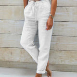 Pantaloni Donna a Vita Alta – Slim Fit, Adatti per Uso Casual e Lavorativo