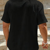 Varel | Camicia estiva elegante con colletto alto