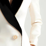 Blazer Femminile Scollo Sottile – Design Asimmetrico, Adatto per Lavoro e Uso Casual