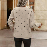 Donna - Maglia a pois - Design alla moda