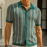 Camicia da Uomo con bottoni – Colletto classico, stile smart casual