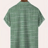 Varel | Camicia elegante a righe e quadri