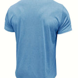 Varel | T-shirt elegante con colletto rotondo e tasca