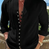 Varel | Camicia leggera in cotone a maniche lunghe