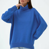 Donna - Maglione con scollo a rotolo - Vestibilità oversize