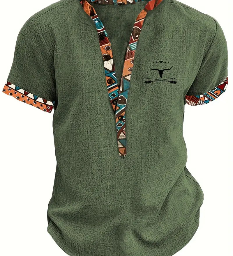 Varel | Camicia elegante a maniche corte