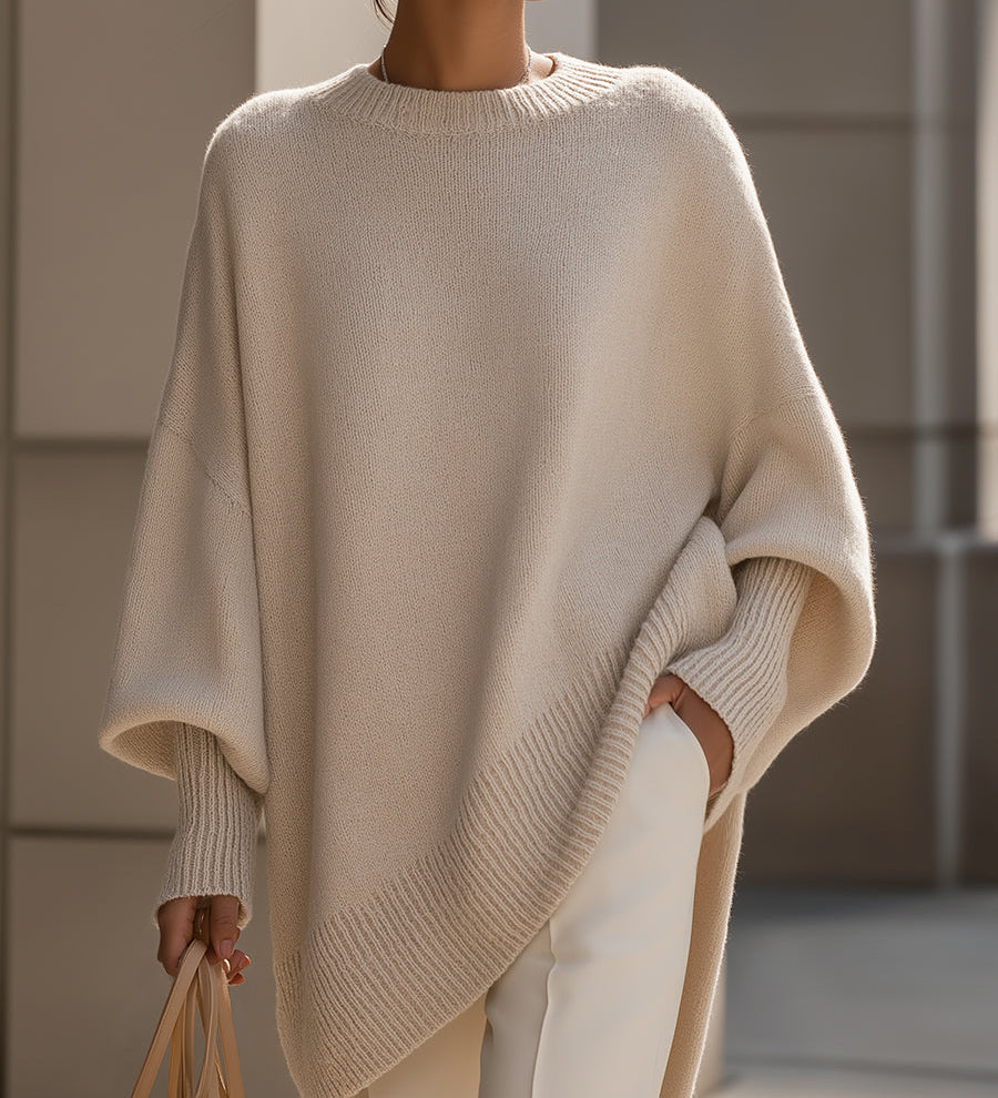 Giuliana™ | Maglione oversize con scollo ampio
