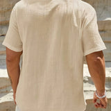 Varel | Camicia estiva elegante con colletto alto