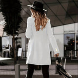 Donna - Cappotto invernale sartoriale - Doppiopetto