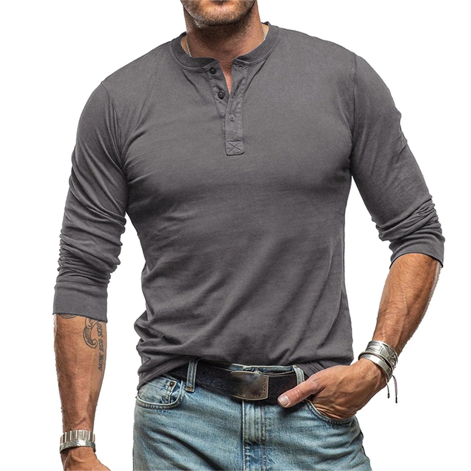 Varel | Camicia vintage a maniche lunghe
