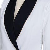 Blazer Femminile Scollo Sottile – Design Asimmetrico, Adatto per Lavoro e Uso Casual