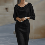 Abito Midi Oversized da Donna – Adatto per Uso Casual e Quotidiano