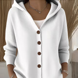Donna - Maglia casual con cappuccio