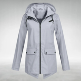 Elegante giacca impermeabile da donna
