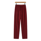 Varel | Pantaloni slim in lino