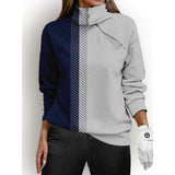 Maglione Classico – Felpa da Golf con Zip Performance