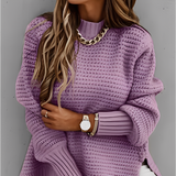 Donna - Maglia oversize - Stile lavorato a maglia