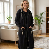 Angela™ | Cappotto in pile con cappuccio oversize