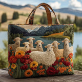 Borsa artigianale - Pecore sul Lago
