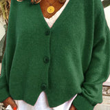 Cardigan casual ed elegante da donna - Maglieria calda per tutti i giorni