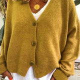 Cardigan casual ed elegante da donna - Maglieria calda per tutti i giorni