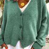 Cardigan casual ed elegante da donna - Maglieria calda per tutti i giorni