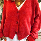 Cardigan casual ed elegante da donna - Maglieria calda per tutti i giorni