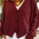 Cardigan casual ed elegante da donna - Maglieria calda per tutti i giorni
