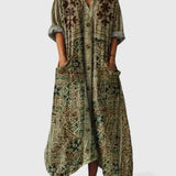 Abito A-line da Donna – Adatto per Occasioni Festive e Uso Estivo