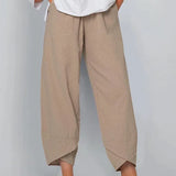 Pantaloni estivi cropped chic da donna – Pantaloni leggeri ed eleganti