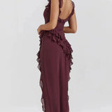 Varel | Abito elegante con gambe aperte