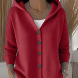 Donna - Maglia casual con cappuccio