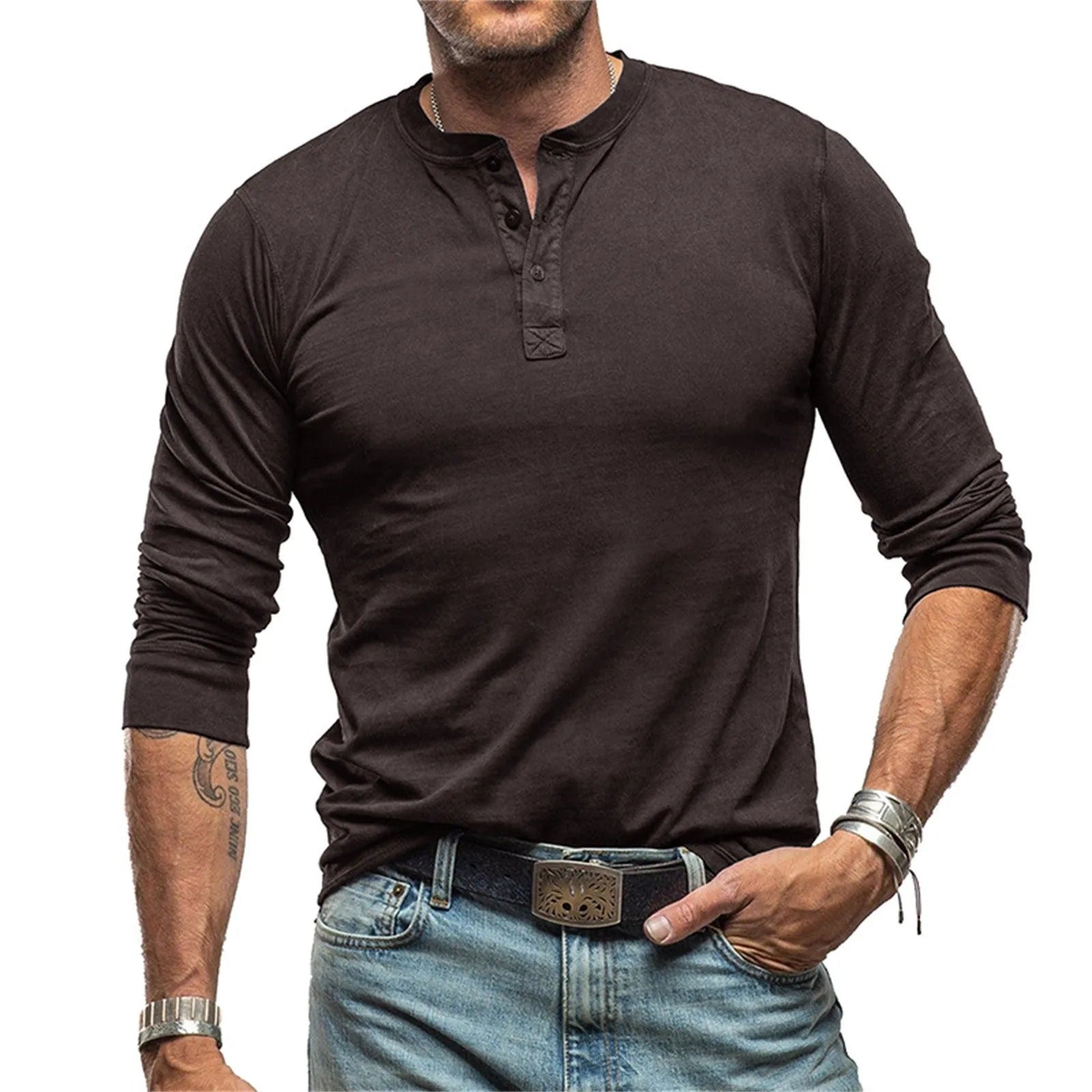 Varel | Camicia vintage a maniche lunghe
