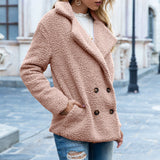 Donna - Giacca doppiopetto alla moda - Design elegante