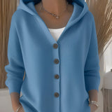 Donna - Maglia casual con cappuccio