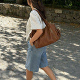 Rachele™ | Borsa a mano similpelle con tracolla regolabile