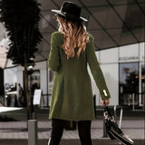 Donna - Cappotto invernale sartoriale - Doppiopetto