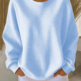 Virginia™ | Maglione goffrato a maniche lunghe