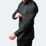 Camicia da uomo premium elasticizzata e antipiega