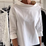 Top Slim Fit Donna – Adatto per Uso Quotidiano, Con Maniche Corte