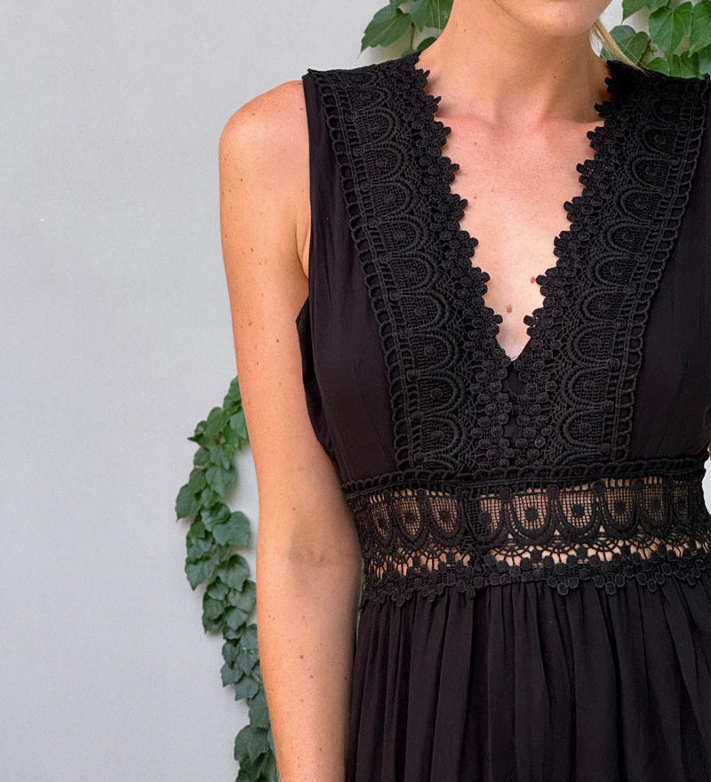 Abito A-line da Donna – Con Scollatura a V, Adatto per Occasioni Festive