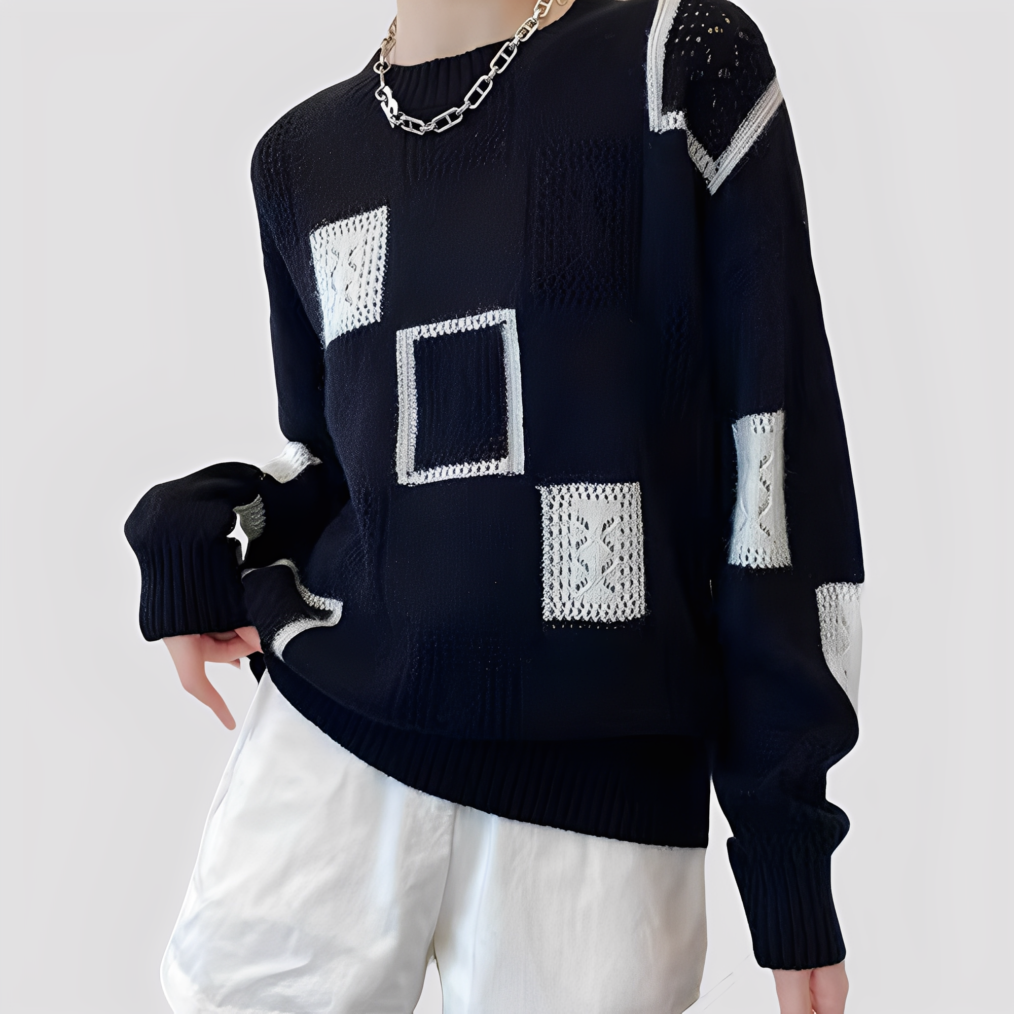 Donna - Maglia alla moda - Stile confortevole