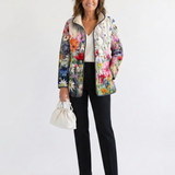 Luisa™ | Giacca trapuntata leggera con fiori