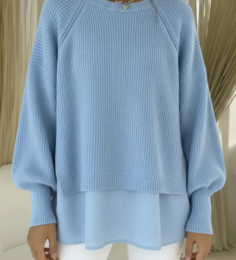 Monica™ | Maglione effetto due pezzi