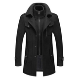 Aurora™ | Cappotto in lana con collo ampio