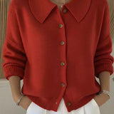 Patrizia™ | Cardigan con collo a camicia