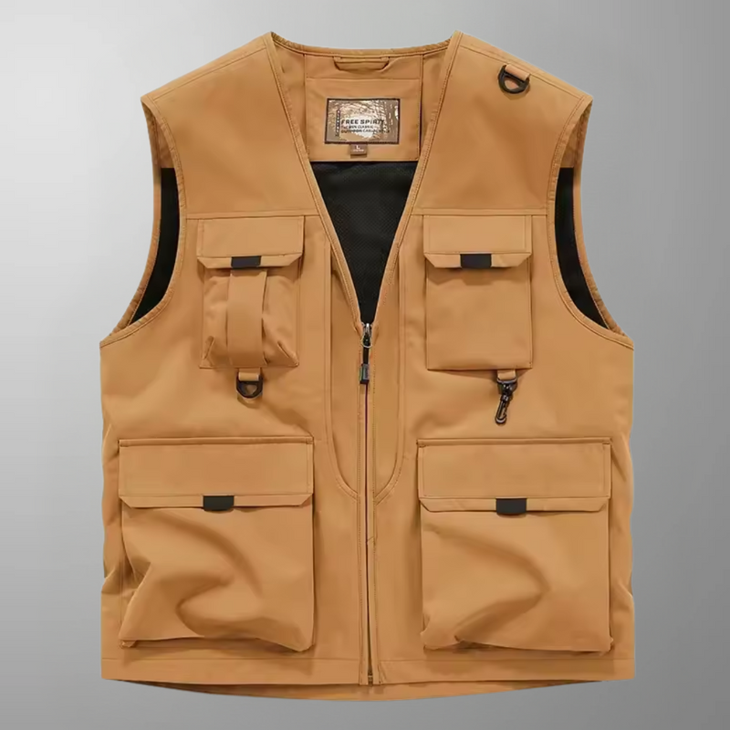 Varel | Gilet cargo elegante e casual