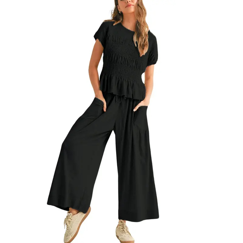 Set Oversized Donna – Con Vita Elastico, Adatto per Uso Casual e Quotidiano